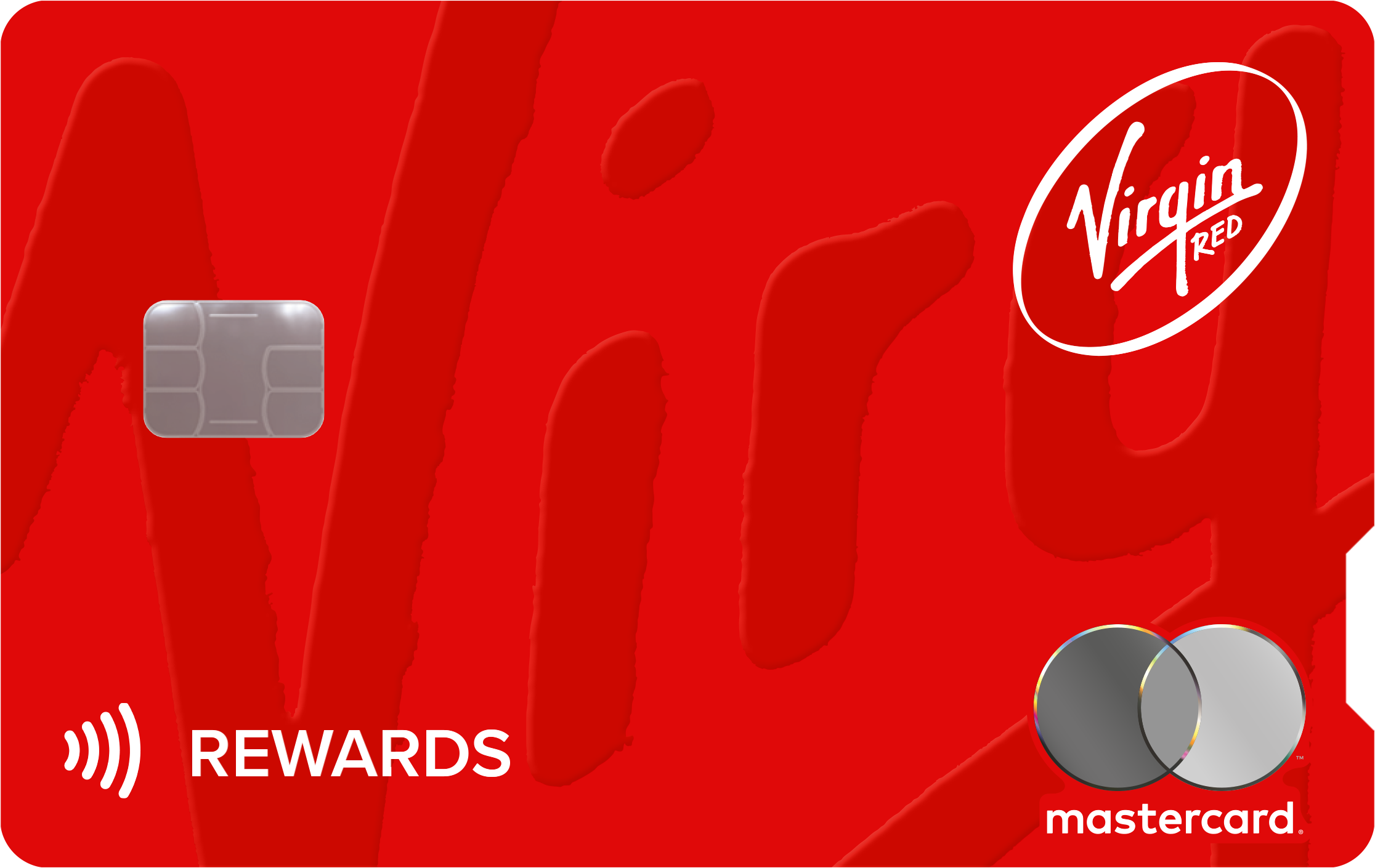 NEW! VIRGIN RED REWARDS [br] CREDIT CARD