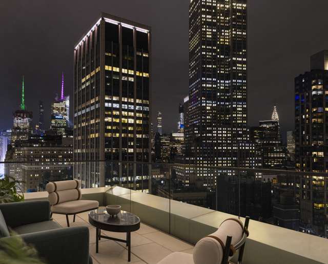 New York City // Grand Chamber Terrace Suite VIew